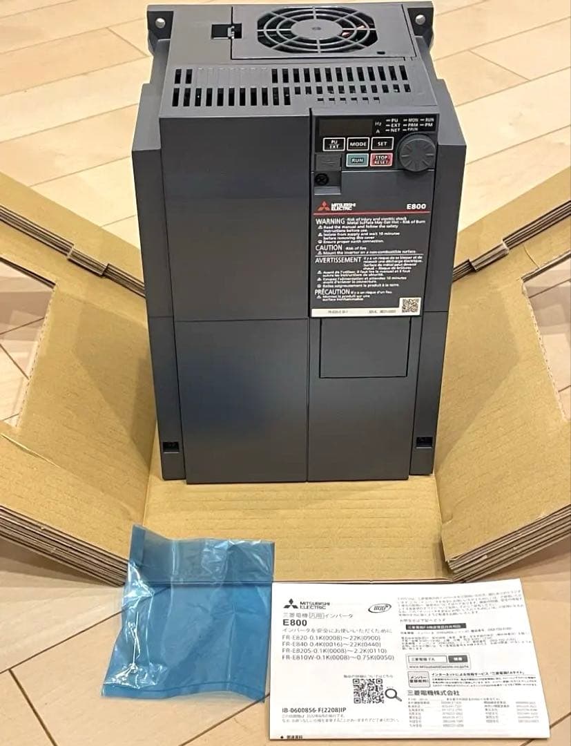 ☆三菱 産業用インバータ FR-E820-5.5K-1☆