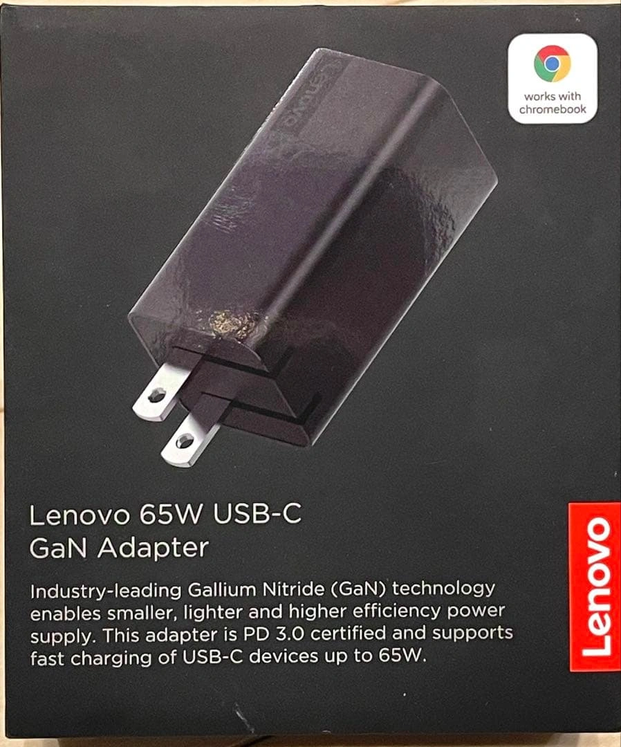 ☆Lenovo 65W USB-C GaN Adapter 本体☆