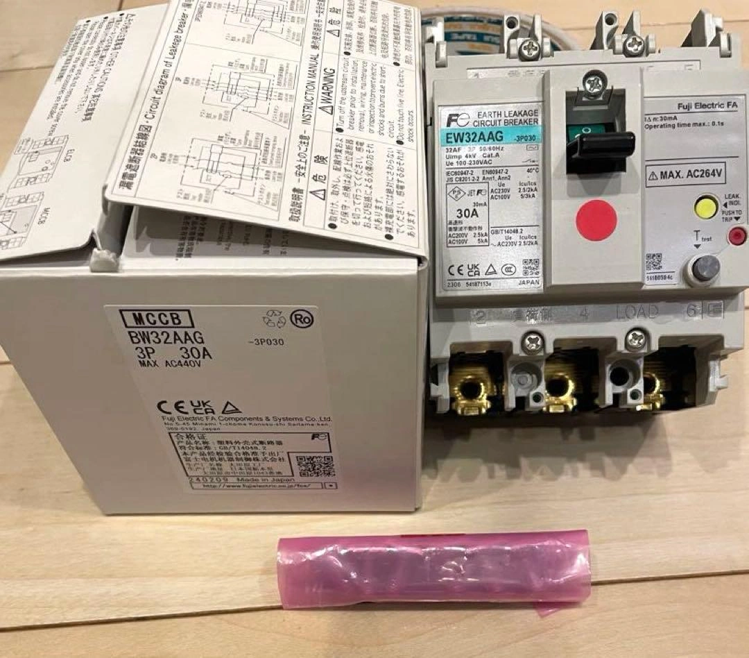 ☆富士電機 漏電遮断器 BW32AAG 3P 30A 3個☆