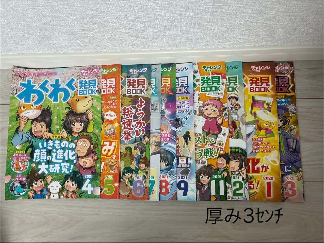 チャレンジ4年生 わくわく発見BOOK 10冊セット