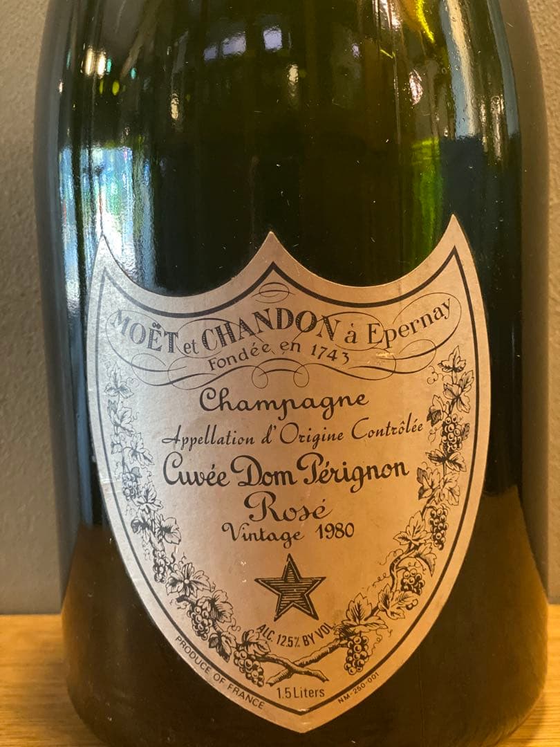 Moët&Chandon DomPérignonRosé1980 1.5L 空瓶の写真5枚目