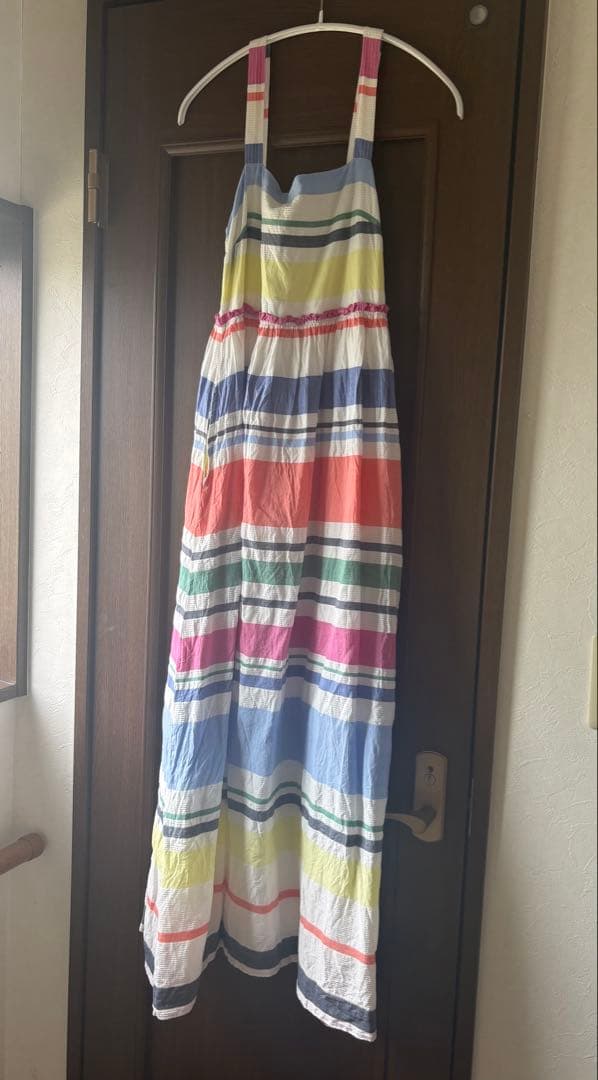 GAP ストライプ マキシワンピース コットン XXSの写真8枚目