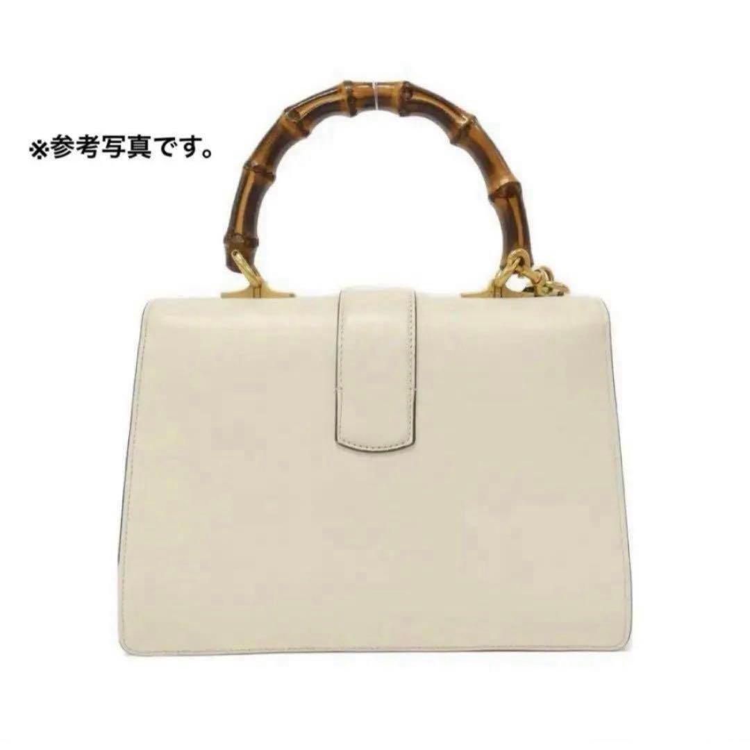 GUCCI ディオニュソス バンブー 2way ハンドバッグ トリコロールの写真3枚目