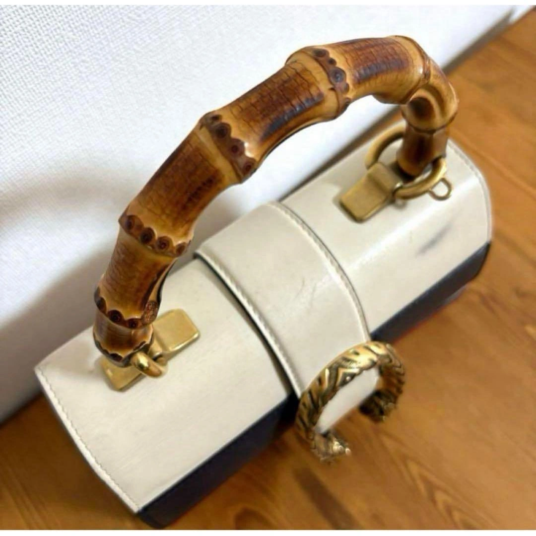 GUCCI ディオニュソス バンブー 2way ハンドバッグ トリコロールの写真8枚目