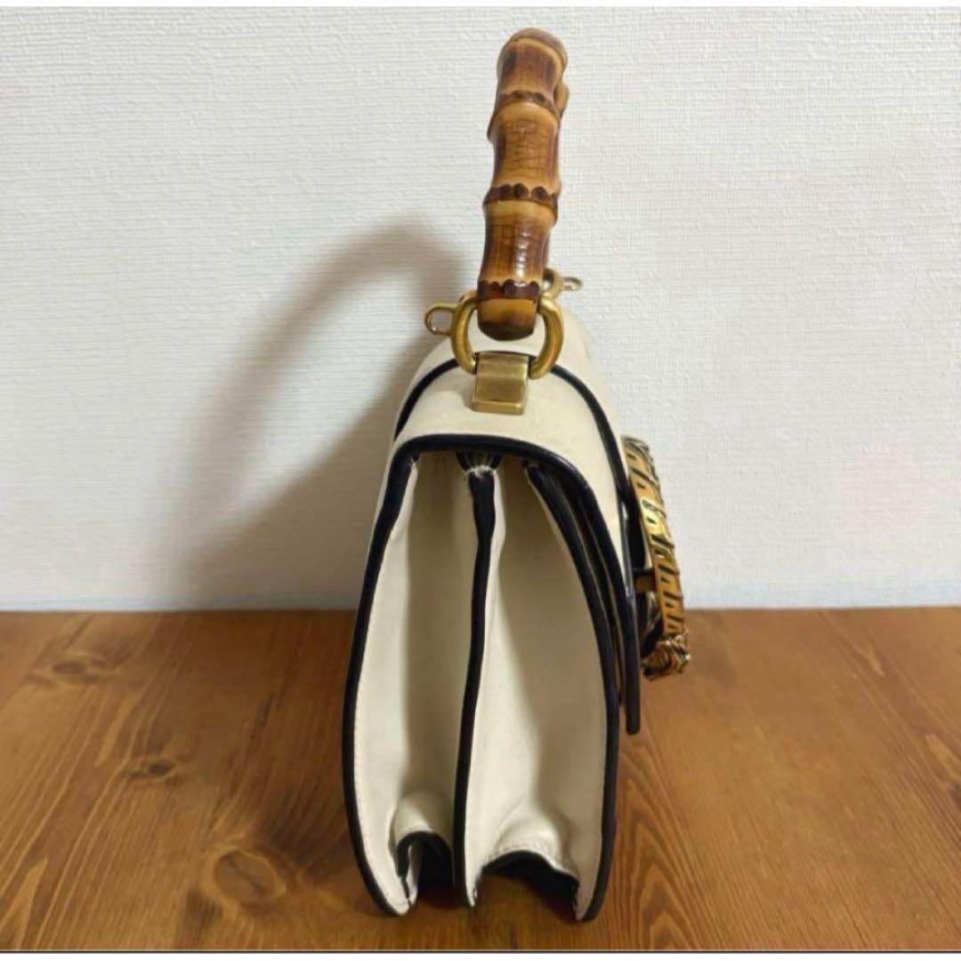 GUCCI ディオニュソス バンブー 2way ハンドバッグ トリコロールの写真10枚目