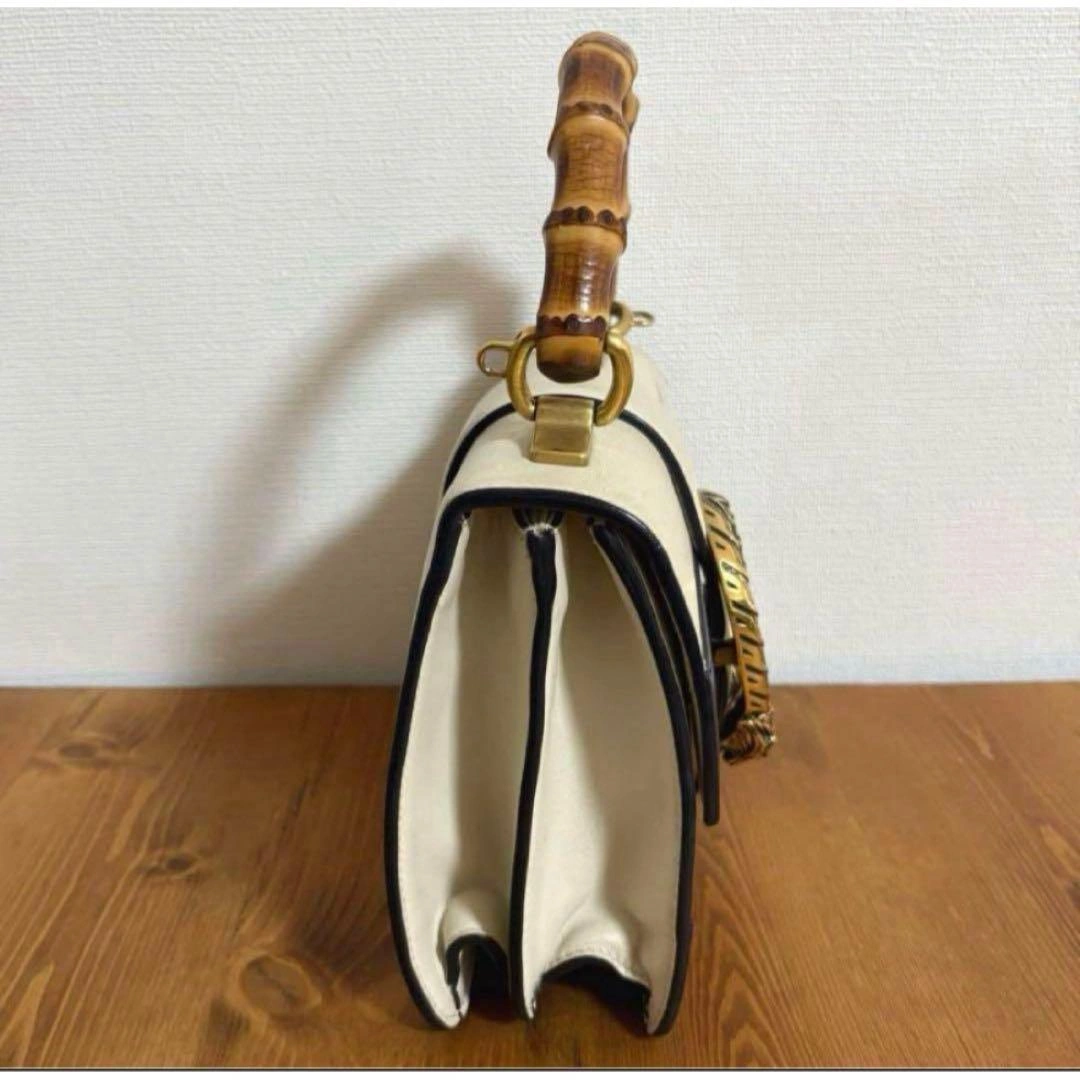 GUCCI ディオニュソス バンブー 2way ハンドバッグ トリコロールの写真10枚目