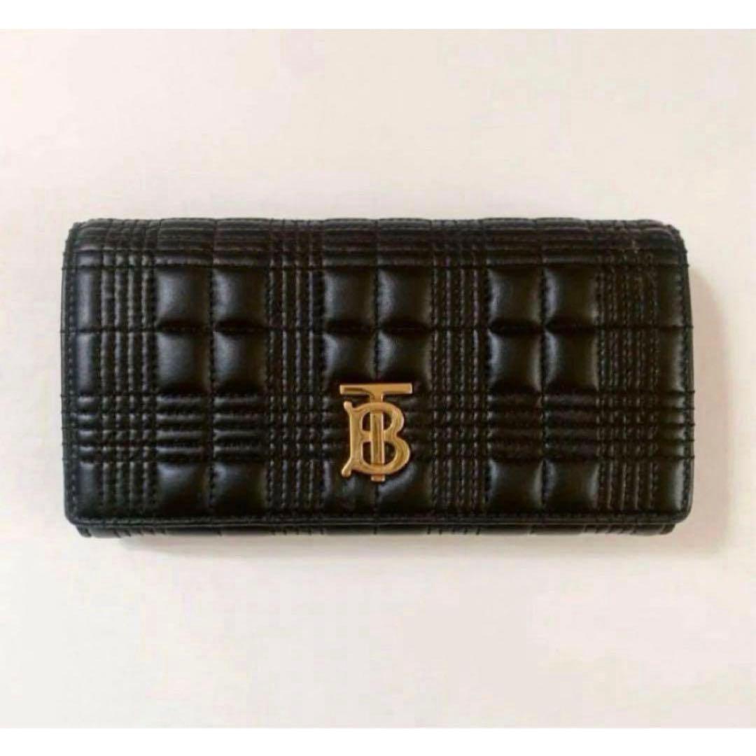 BURBERRY キルティング ラムスキン ローラ コンチネンタルウォレットの写真2枚目