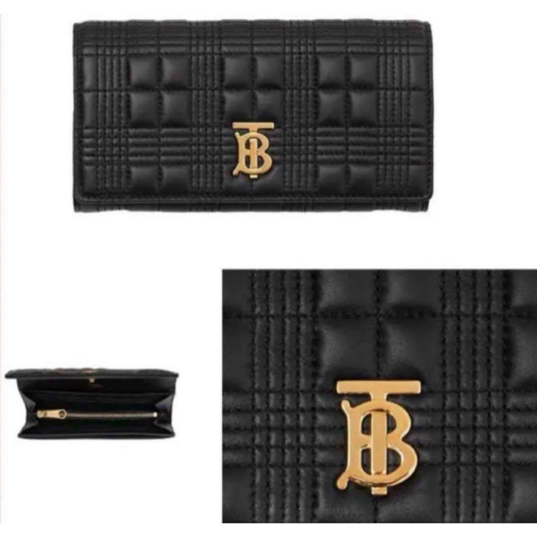 BURBERRY キルティング ラムスキン ローラ コンチネンタルウォレットの写真3枚目