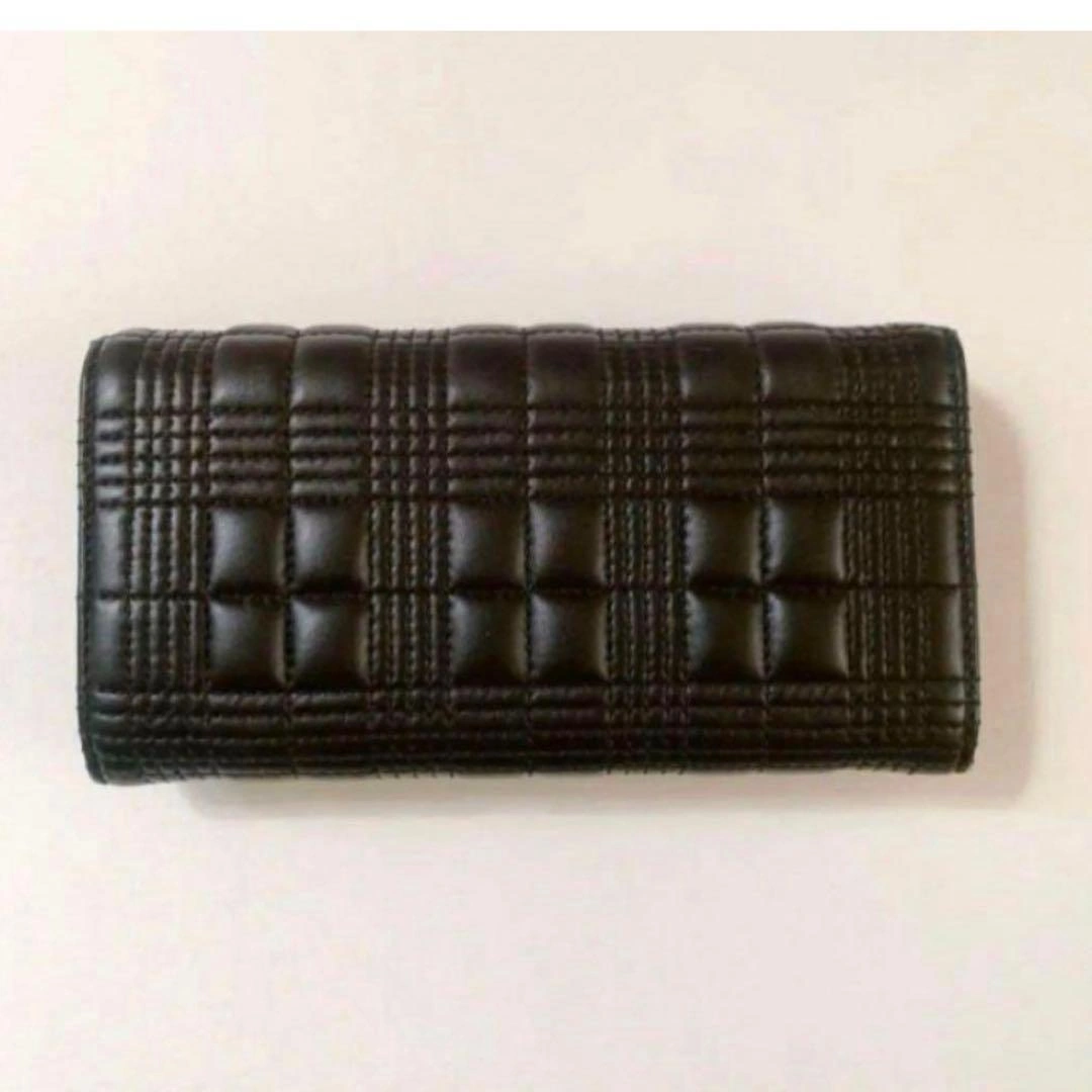 BURBERRY キルティング ラムスキン ローラ コンチネンタルウォレットの写真6枚目