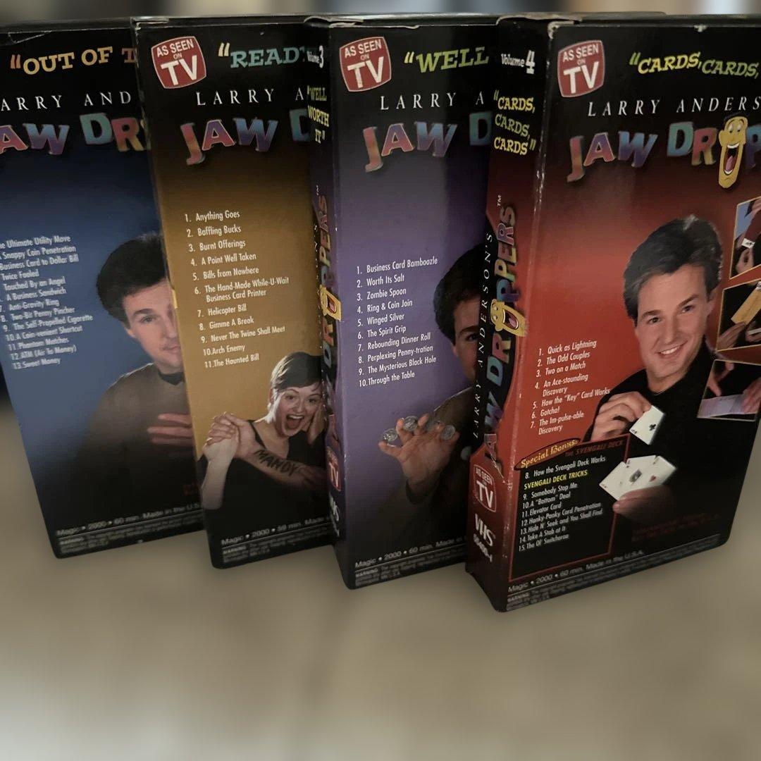 Larry Anderson's Jaw Droppers VHS 4巻セットの写真2枚目