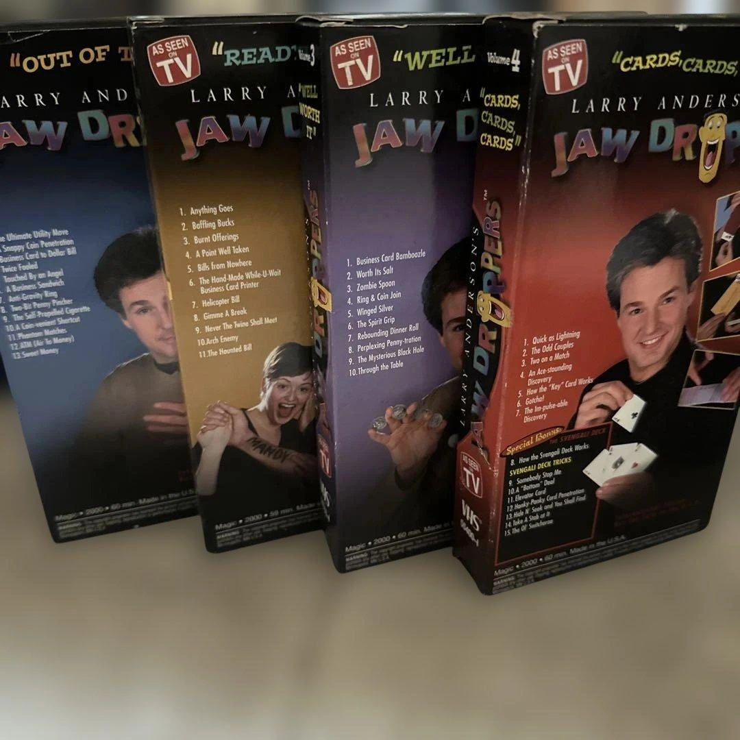 Larry Anderson's Jaw Droppers VHS 4巻セットの写真2枚目
