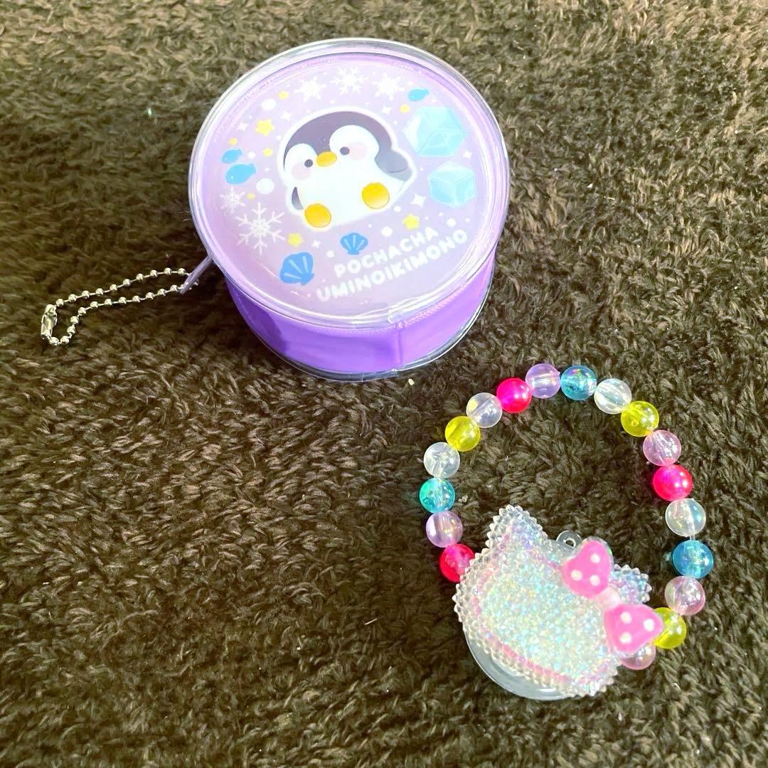 キティブレスレット・ペンギンポーチセット
