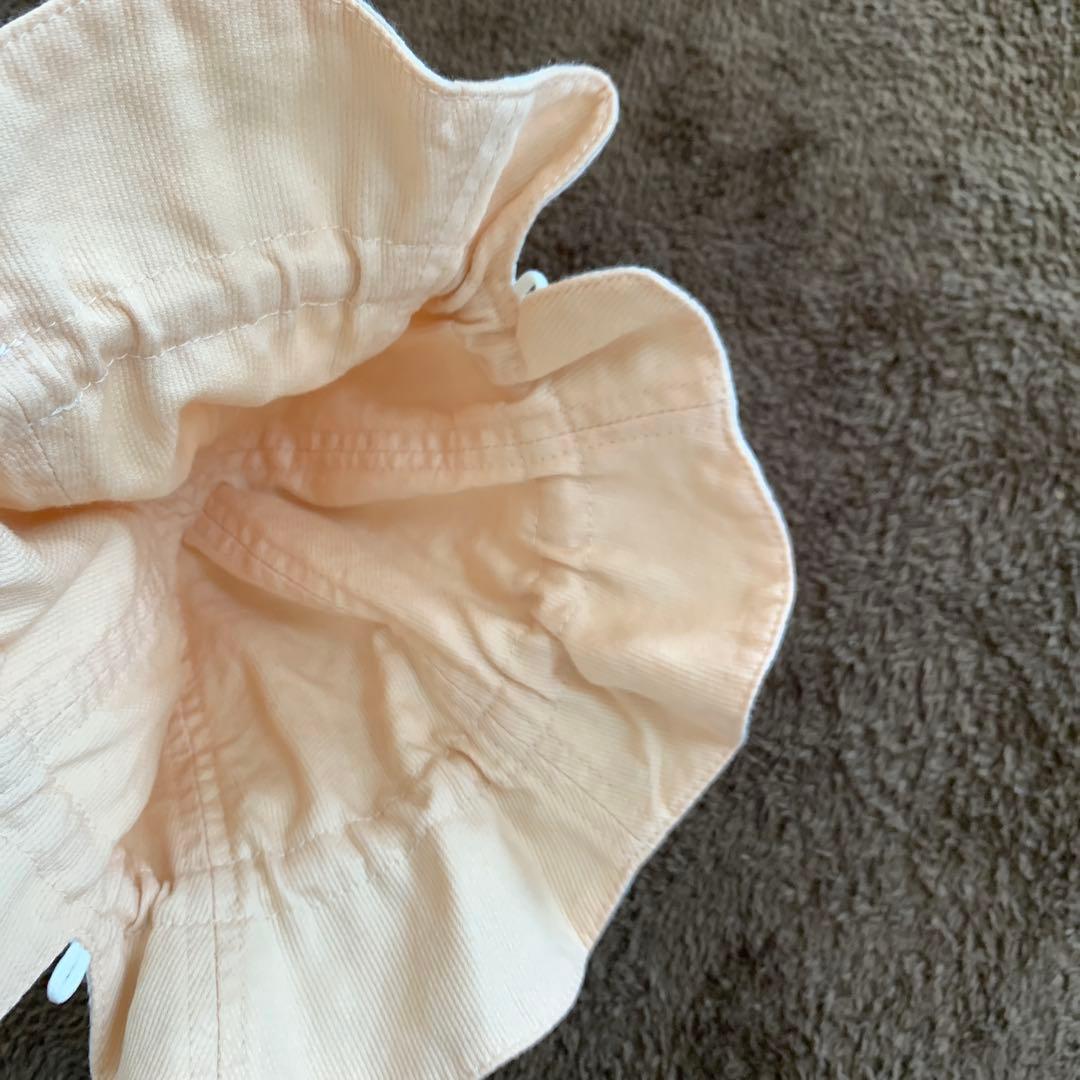 ベビー帽子　サイズ調整できますの写真2枚目
