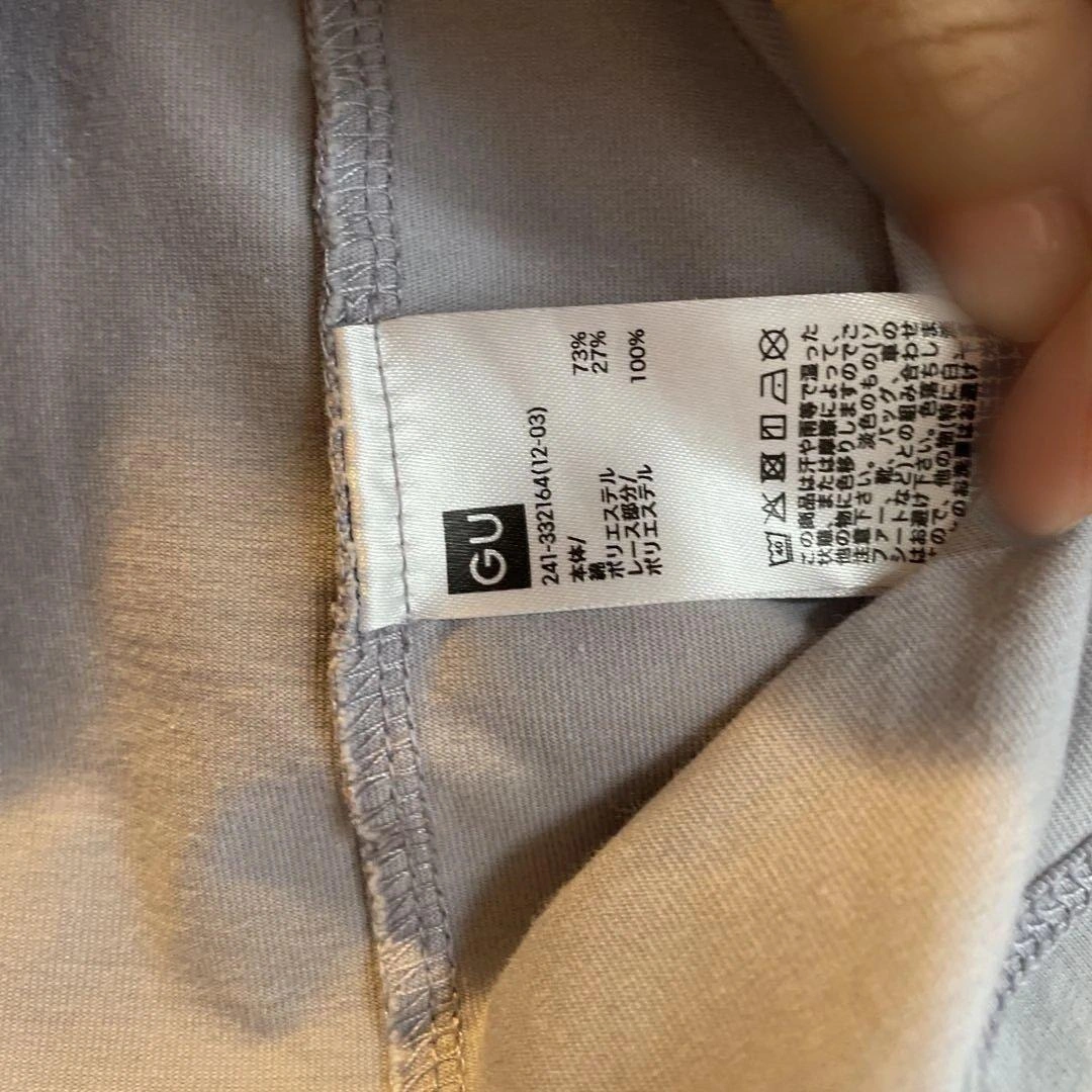 GU袖レースTシャツの写真6枚目