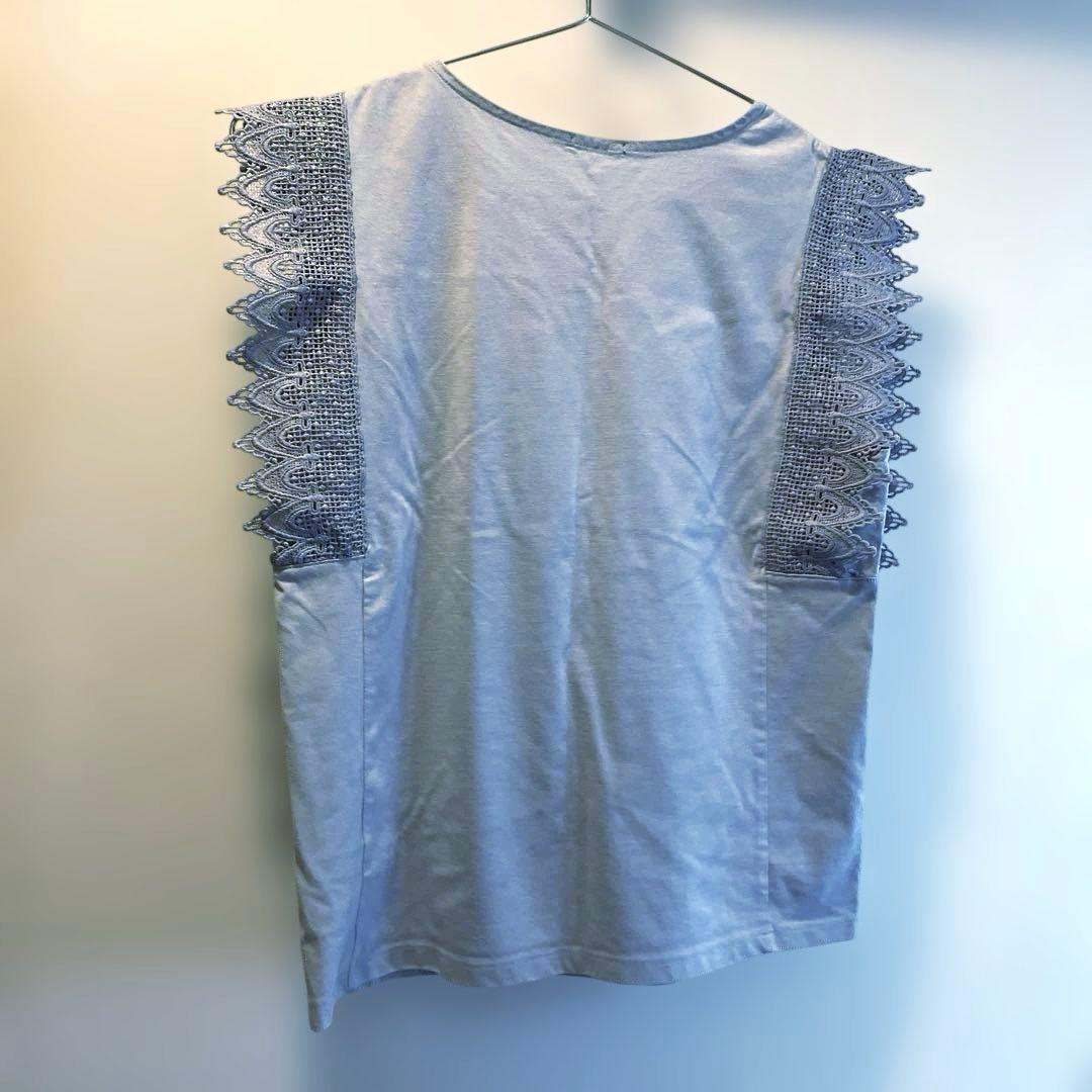 GU袖レースTシャツの写真7枚目