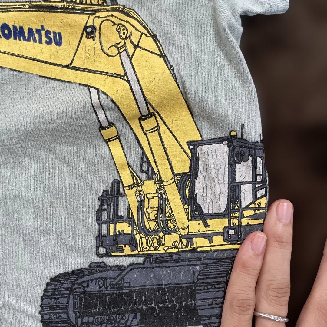 コマツ 重機 Tシャツ 2枚セット 90cmの写真6枚目