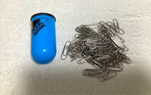 ゼムクリップ　まとめて　サイズさまざま　ケース付き　クリップ　文具用品