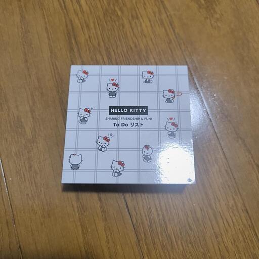 「30日削除」百均 ToDoリスト ハローキティ 未使用
