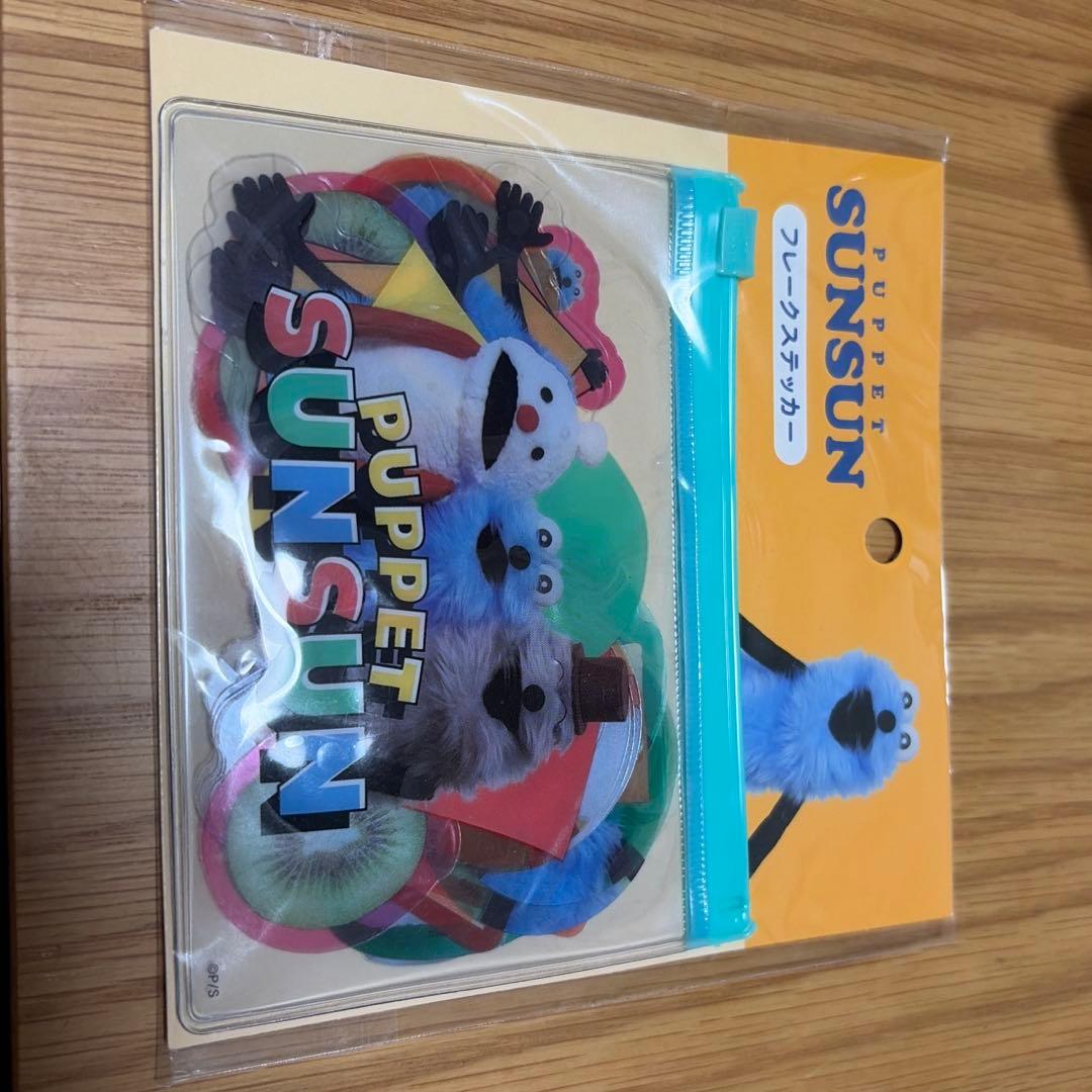 PUPPET SUNSUN フレークステッカー