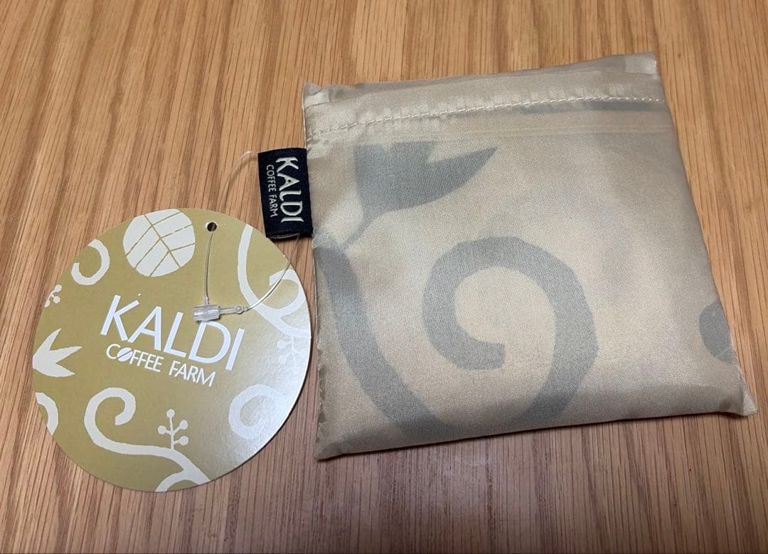 KALDI COFFEE FARM エコバッグ ベージュ