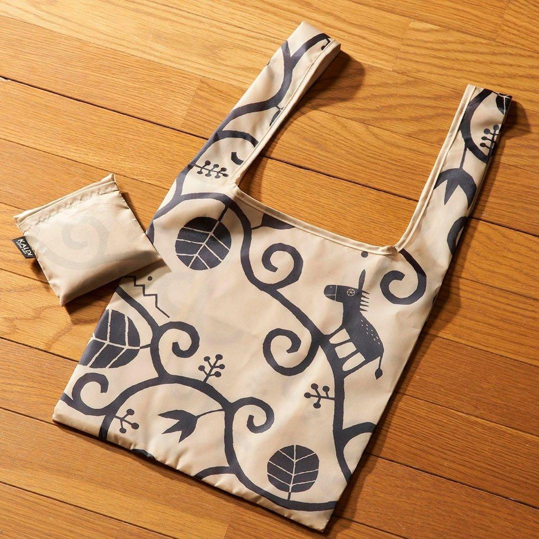 KALDI COFFEE FARM エコバッグ ベージュの写真3枚目