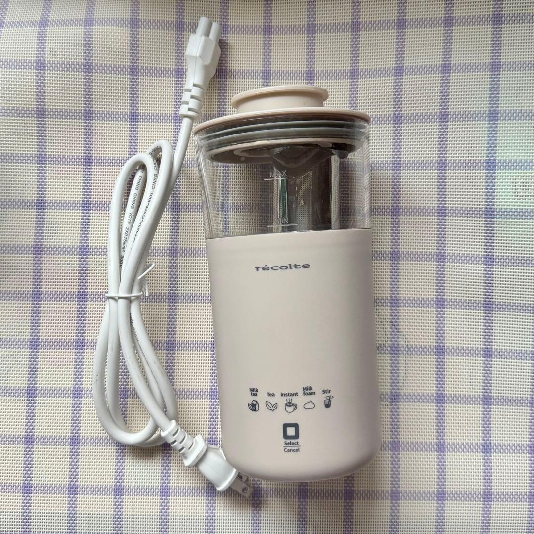 recolte Milk Tea Maker Cream White