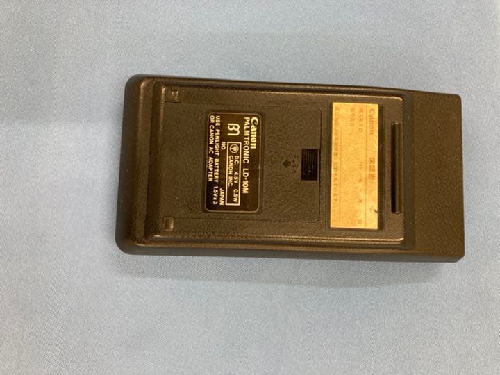 キャノン電子計算機　パームトロニックLD10Mの写真4枚目