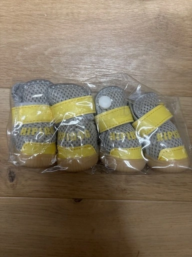 新品未使用 ペットシューズ 小型犬 ドッグシューズ 犬用靴 散歩用 滑り止め 肉球保護の写真2枚目