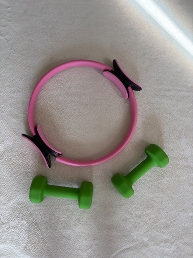 ダンベル 3KG 2個セット & RITFIT ピラティスリング