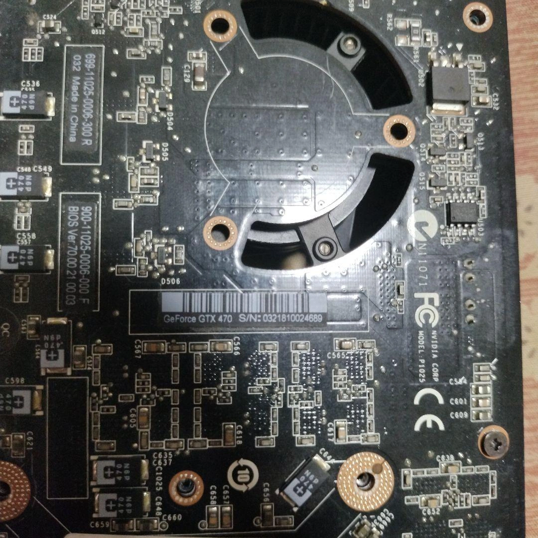 N470GTX-M2D12 (PCIExp 1280MB)の写真2枚目