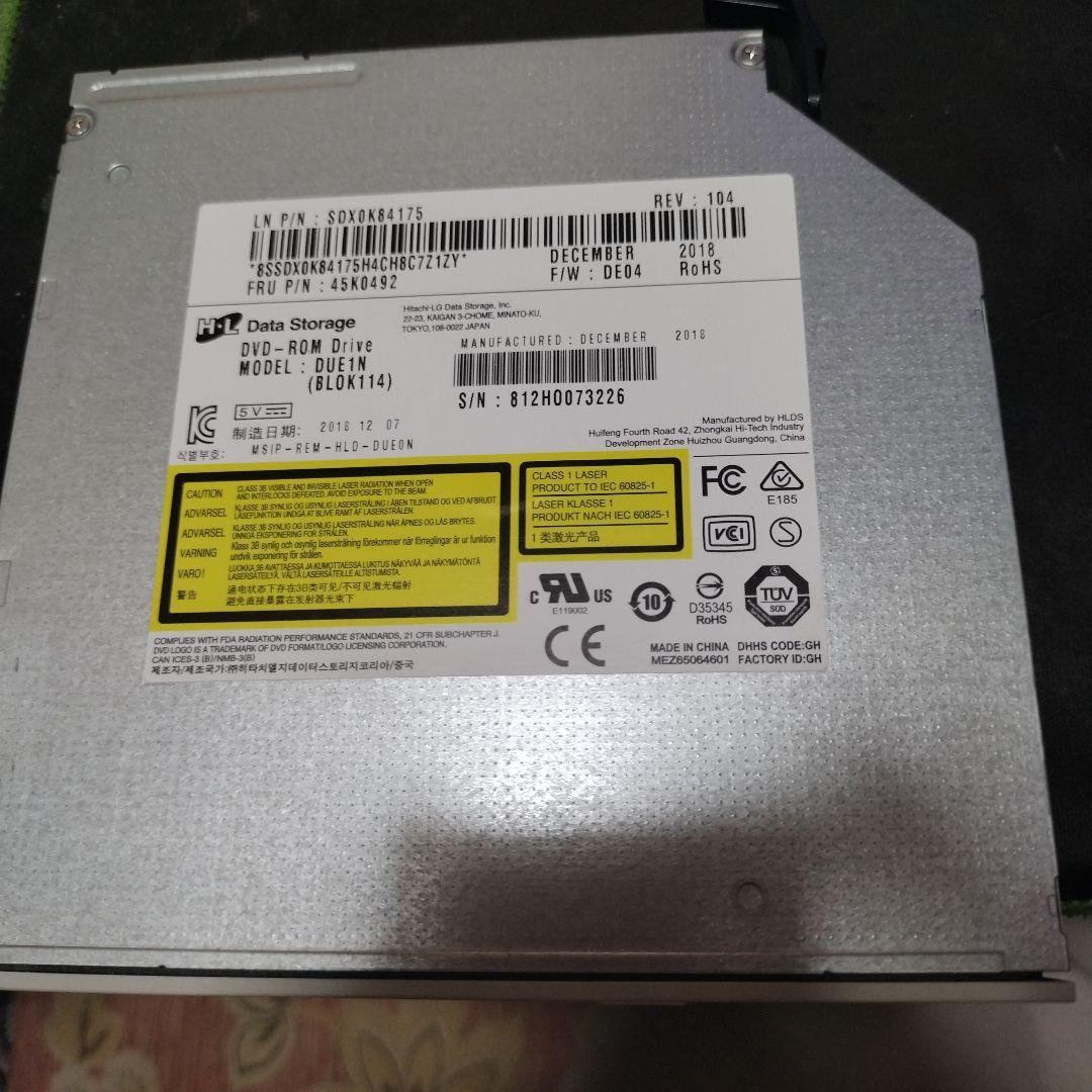 HL Data Storage DVD ROMドライブ 本体 DUE1N