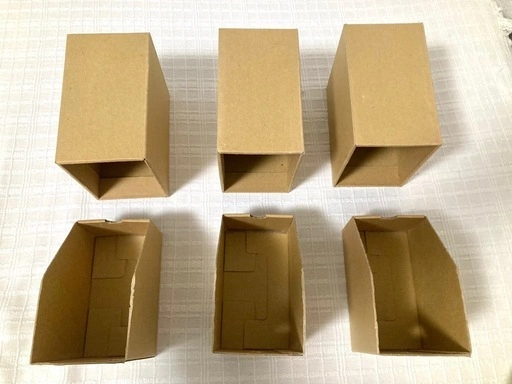 クラフト CD BOX 小物入れ 3個の写真2枚目