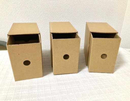 クラフト CD BOX 小物入れ ３個の写真3枚目