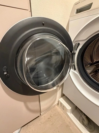 【4年保証付き】2025年購入 AQUA ドラム式洗濯乾燥機 10kg ヒートポンプ乾燥 AQW-DM10Rの写真4枚目