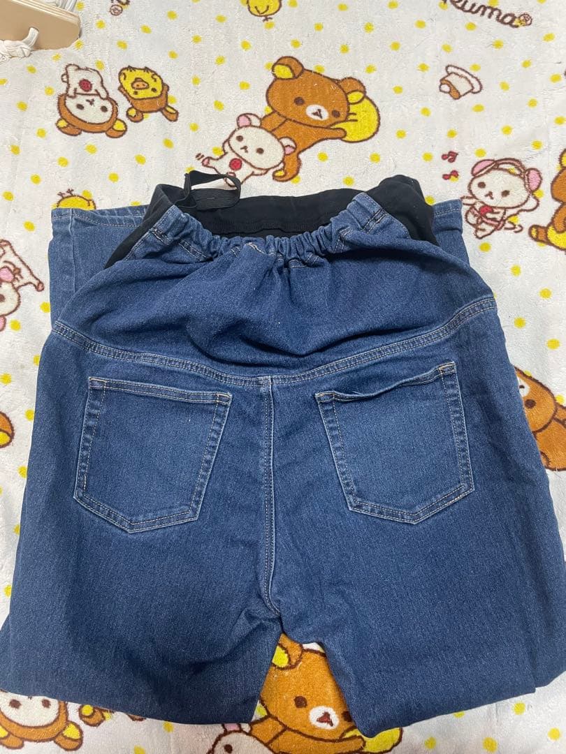 エルフィンドール　マタニティ デニムパンツ LLの写真3枚目