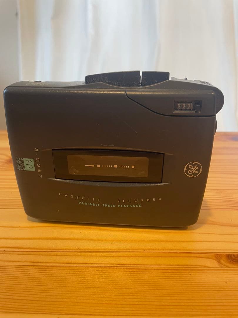 GE カセットレコーダー 3-5367 本体