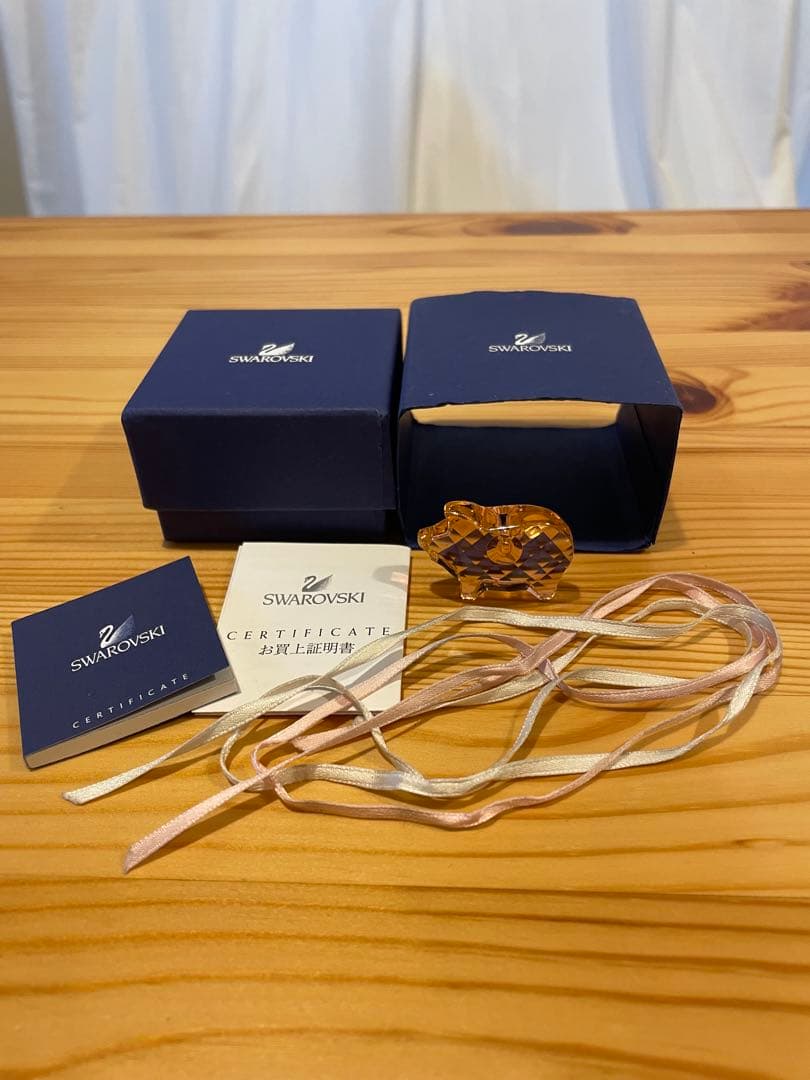 SWAROVSKI スワロフスキー ラッキーピッグ 604252 箱・証明書付の写真8枚目