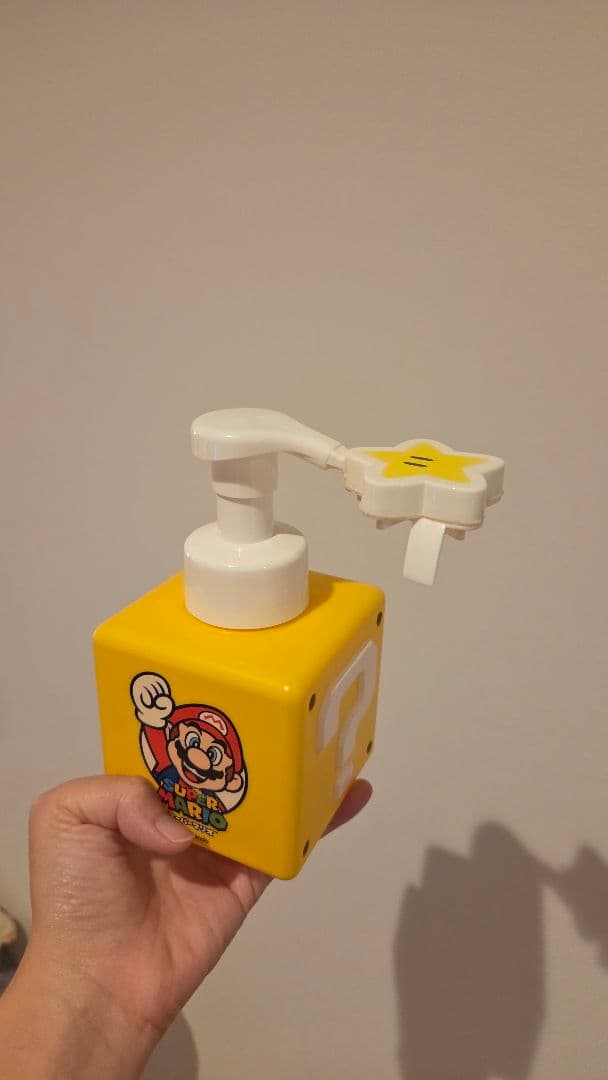 スーパーマリオ ハテナブロック ソープディスペンサー