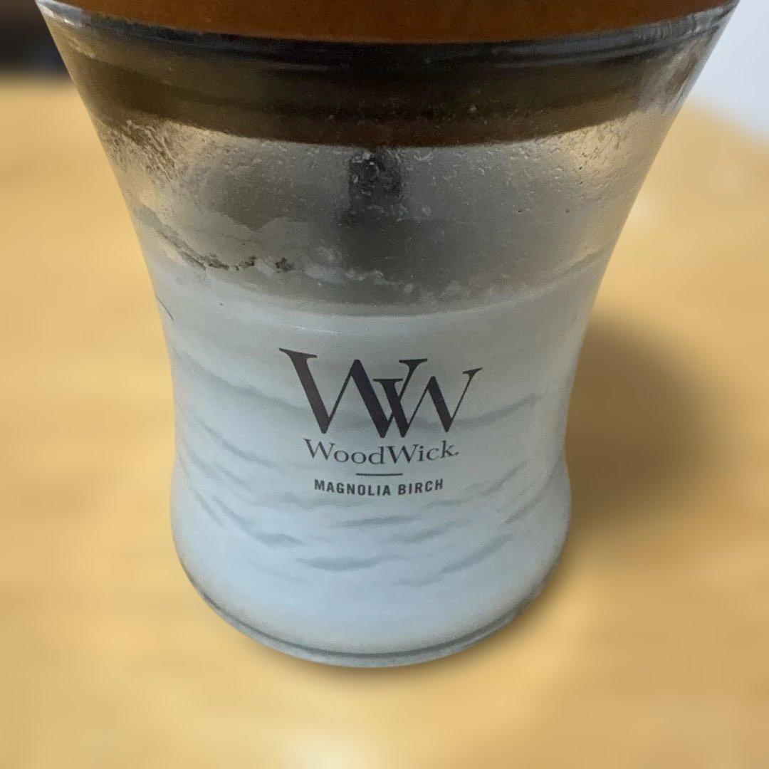WoodWick アロマキャンドル リネン