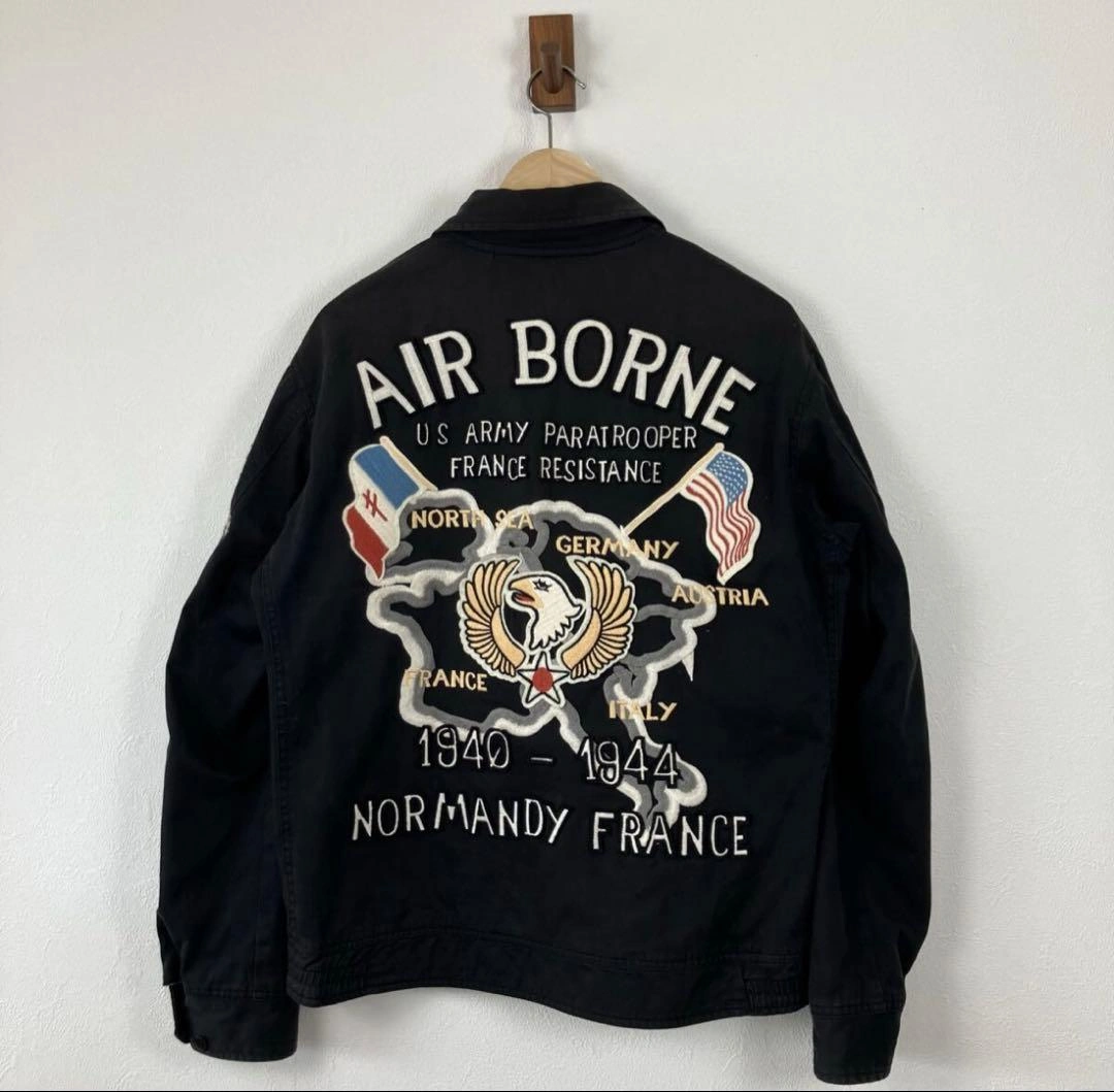 AVIREX AIR BORNE ツアージャケット ノルマンディー 101空挺