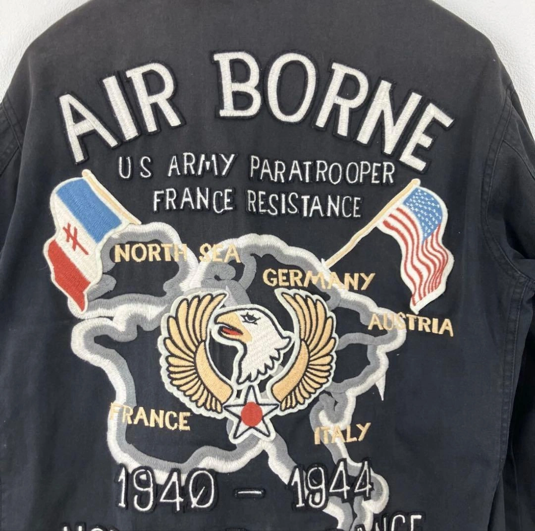 AVIREX AIR BORNE ツアージャケット ノルマンディー 101空挺の写真4枚目
