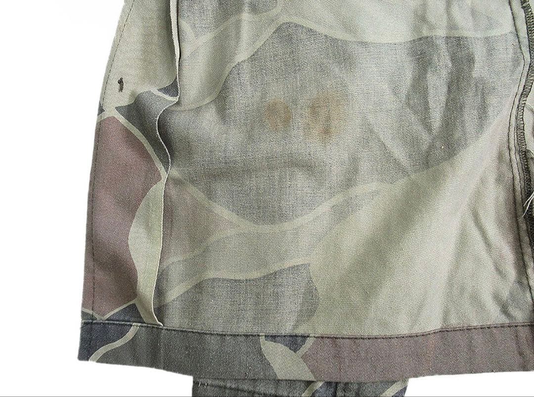 【超希少・実物】韓国軍 ヌードル迷彩 軍 郷土予備軍 徽章＆金糸ネーム刺繍の写真8枚目