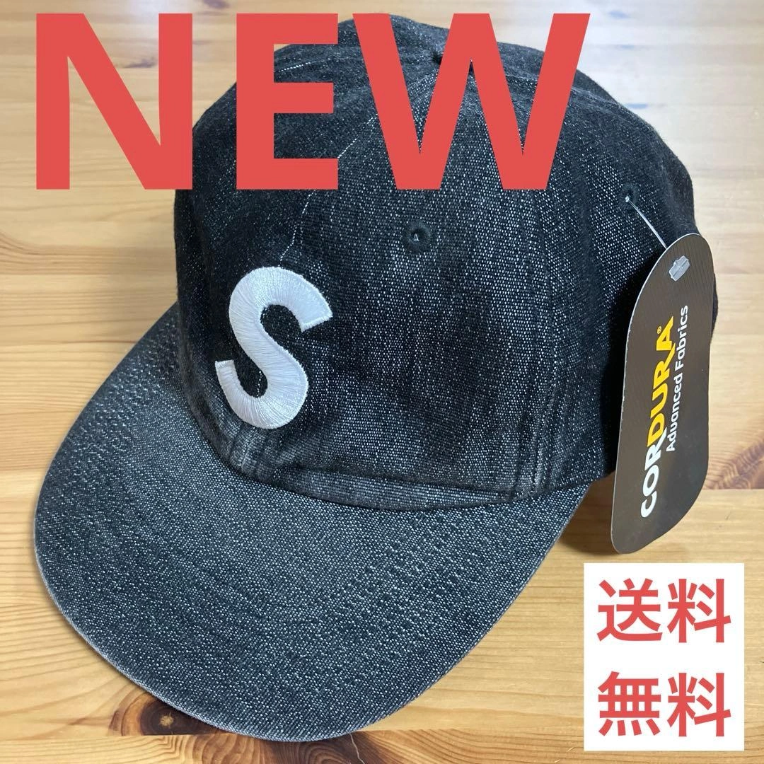 新品 Supreme Logo 6-Panel シュプリーム コーデュラキャップ