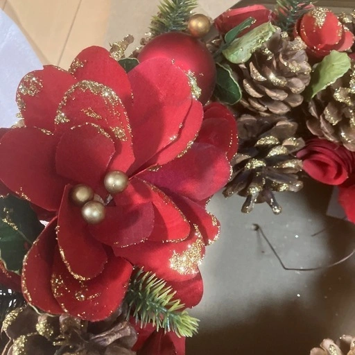 クリスマスリースの写真2枚目