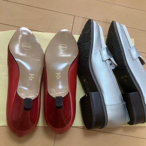 未着用 24センチレディース靴二足まとめての写真5枚目