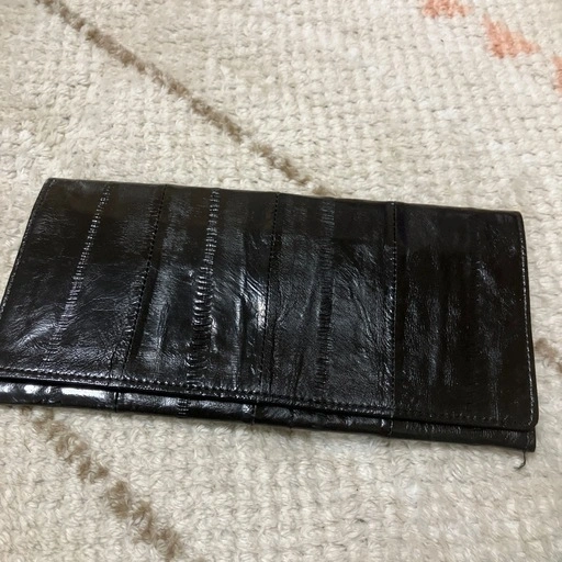 本革 紳士用長財布 札入れ