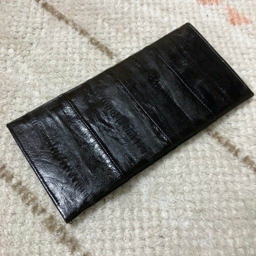 本革　紳士用長財布　札入れの写真2枚目