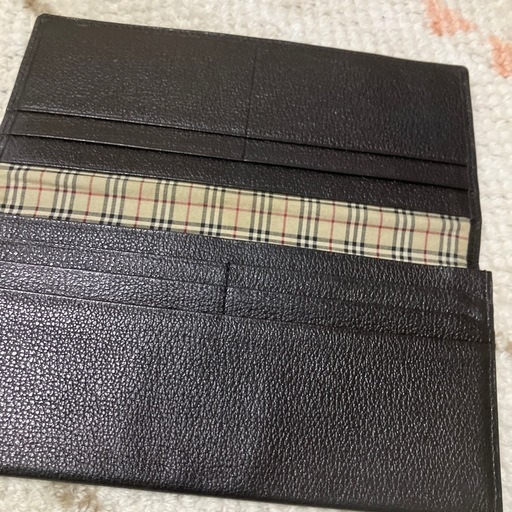 紳士用長財布　札入れの写真4枚目