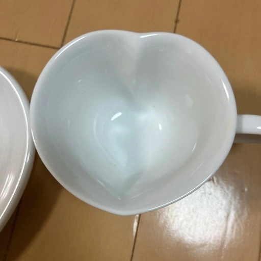 ハートのコーヒーカップの写真3枚目