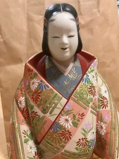日本工芸品 熊野 能人形